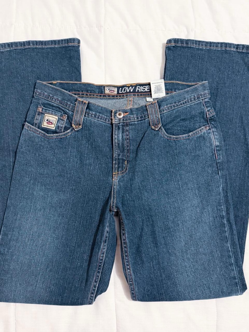 Cruel Girl y2k low-mid rise flare jeans - Picture 4 of 6